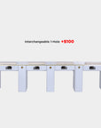 SP Quadruple Nail Table 131"1/2