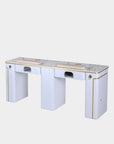SP Double Nail Table w/Vent - 70"1/2