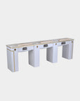 SP Triple Nail Table w/Vent 101"
