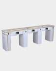 SP Triple Nail Table w/Pipe - 101"