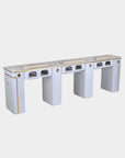 SP Triple Nail Table w/Pipe - 101"