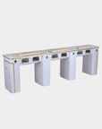 SP Triple Nail Table w/Pipe 101"