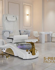 Glory Spa - White Tub - New Star Spa & Furniture Corp.