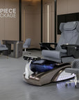 Glory Spa - Metallic Mocha Tub - New Star Spa & Furniture Corp.