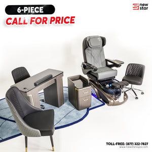 6-piece Package (Glory Spa - Metallic Mocha Tub) - New Star Spa & Furniture Corp.