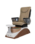 IQ-A3 White/Light Teak Tub - New Star Spa & Furniture Corp.