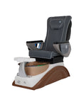 IQ-A3 White/Light Teak Tub - New Star Spa & Furniture Corp.
