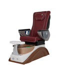 IQ-A3 White/Light Teak Tub - New Star Spa & Furniture Corp.