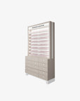 EX Powder Rack w/Cabinet w/Light In The Back 48" - New Star Spa & Furniture Corp.