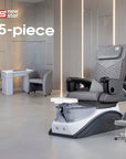 IQ A3-V2 - Off White/Gray Tub - New Star Spa & Furniture Corp.