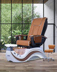 Max Spa - White/Brown Tub - New Star Spa & Furniture Corp.