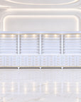 SP (V2) 2-in-1 Rack w/Cabinet w/2-in-1 Cabinet w/Downlights - 192" (4 Pieces)