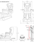 Aurelius - Oyster Gray Tub - New Star Spa & Furniture Corp.