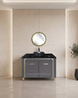 VK Single Sink w/Faucet (No Mirror) - 39" - New Star Spa & Furniture Corp.