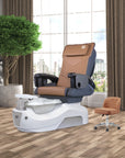 NS5 - White/Silver Tub - New Star Spa & Furniture Corp.