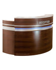 "C" Reception w/LED Light - New Star Salon Furniture