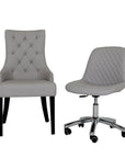 Customer Chair C013 + Technician Chair T008 - New Star Salon Furniture