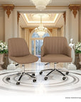 Customer Chair C015 + Technician Chair T009 - New Star Salon Furniture