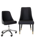 Customer Chair C017 + Technician Chair T017 - New Star Salon Furniture