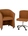 Customer Chair CC02 + Technician Chair EC02 - New Star Salon Furniture
