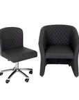 Customer Chair CC02 + Technician Chair EC02 - New Star Salon Furniture