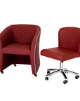 Customer Chair CC02 + Technician Chair EC02 - New Star Salon Furniture