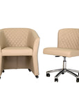 Customer Chair CC02 + Technician Chair EC02 - New Star Salon Furniture