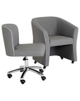 Customer Chair CC02 + Technician Chair EC02 - New Star Salon Furniture