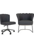 Customer Chair W016 + Technician Chair T010 - New Star Salon Furniture