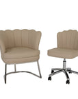 Customer Chair W016 + Technician Chair T010 - New Star Salon Furniture