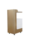 C1-Pedicart Fiberglass (White/Gold)