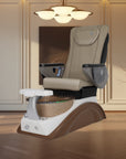 IQ-A3 White/Light Teak Tub