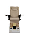 Harmony - White/Gold Tub - New Star Spa & Furniture Corp.