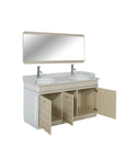 I Double Sink w/Faucets 55" (No Mirror) (517) - New Star Salon Furniture