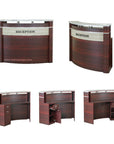 I Reception B Curve (90) - New Star Salon Furniture