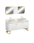Luna Doule Sink w/Faucets (No Mirror) - New Star Salon Furniture