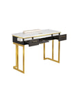 Luna Nail Table - Cabinet Not Include w/Pipe - New Star Salon Furniture
