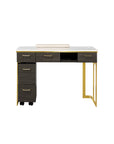 Luna Nail Table - Include 1 Cabinet - New Star Salon Furniture