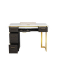 Luna Nail Table - Include 1 Cabinet w/Pipe - New Star Salon Furniture