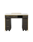 Luna Nail Table - Include 2 Cabinet - New Star Salon Furniture