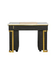 Luna Nail Table - Include 2 Cabinet w/Pipe - New Star Salon Furniture