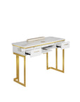 Luna Nail Table - w. Pipe - Cabinet not include - New Star Salon Furniture