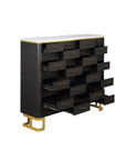 Luna Powder Cabinet L60"5/8 - New Star Salon Furniture