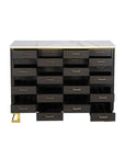 Luna Powder Cabinet L60"5/8 - New Star Salon Furniture