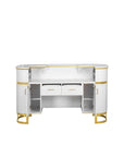 Luna Reception - A - L68" - New Star Salon Furniture
