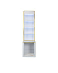 Luna Shelf - w. Hot Towel Warmer Cabinet - New Star Salon Furniture
