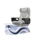 Max Spa - White/Gray Tub - New Star Salon Furniture