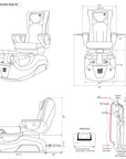 NS5 - Silver Tub - New Star Salon Furniture