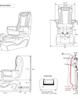 NS7 - Silver Tub - New Star Salon Furniture