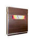 "NY" Back Wall w/Poster - w/Polish Rack - New Star Salon Furniture